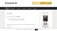 Desktop Screenshot of finansielt.dk